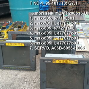 [SJK190] mori seiki MSX 2005